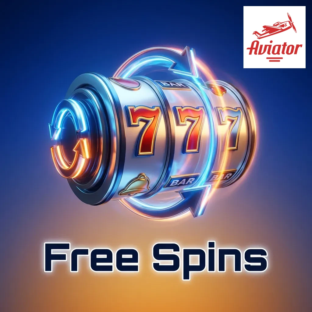 Casino free spins bonus offer displayed on slots with promotional badges and wagering requirement details